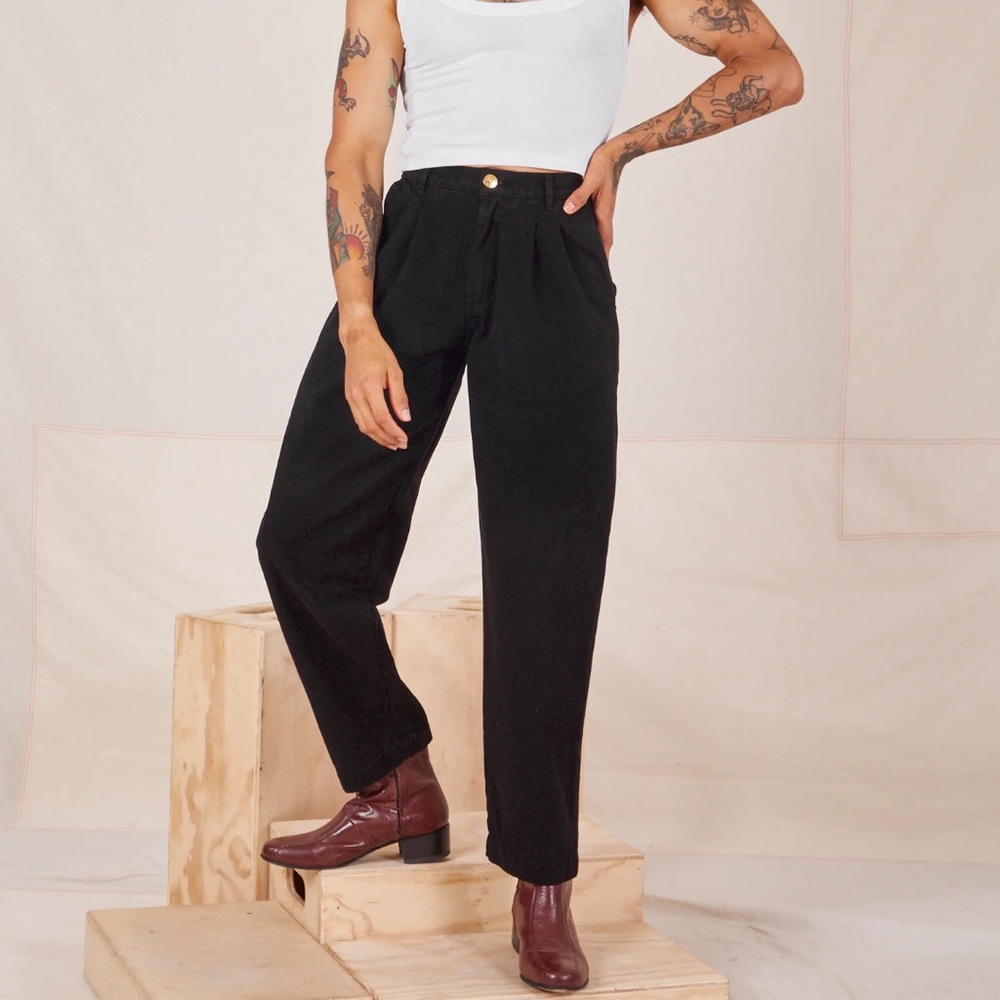 Big Bud Press Black trousers, size Small